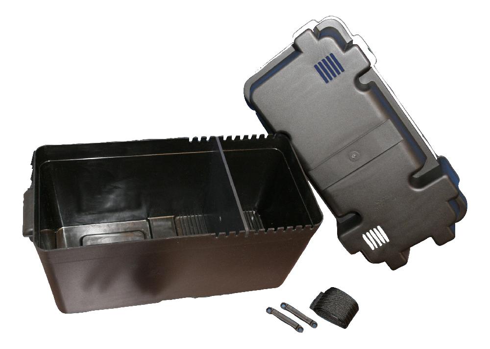 Batterikasse L 225/395 x 465 x 254 mm