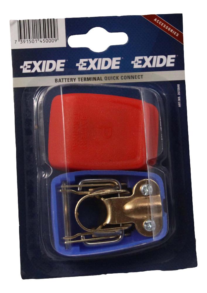 Batteriklemme hurtigkobling sett