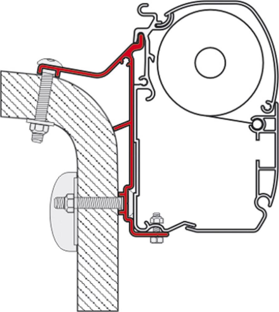 Kit Hymer Van/B2 Markisefeste