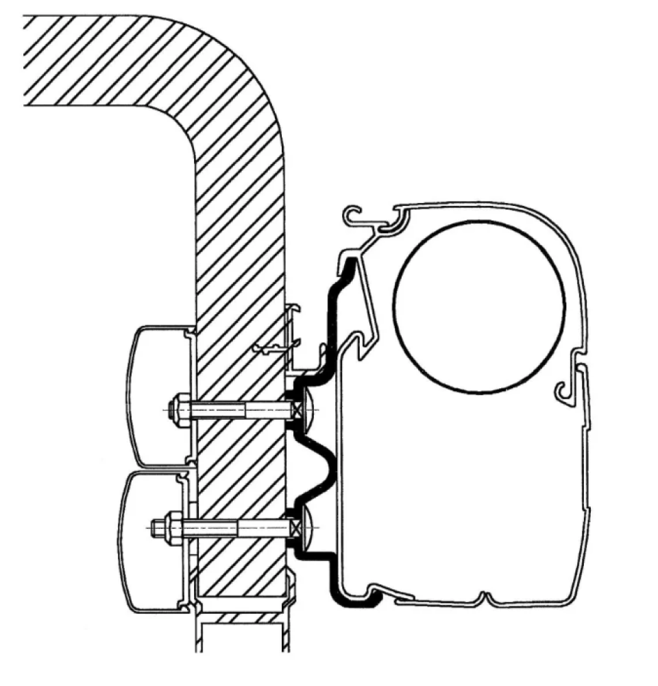 Adapter Omnistor Pilote Explorateur 4 m