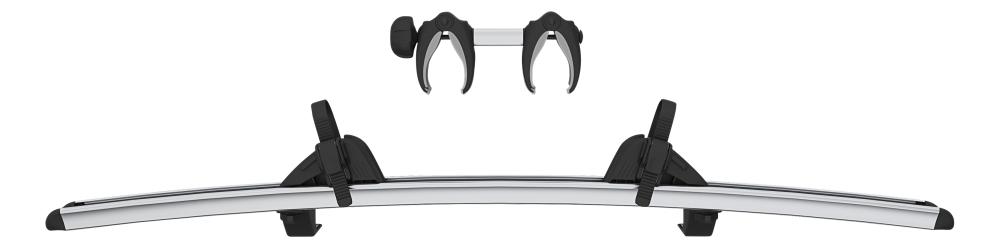 Utbyggingssett Sport G2 til tredje sykkel Sølv