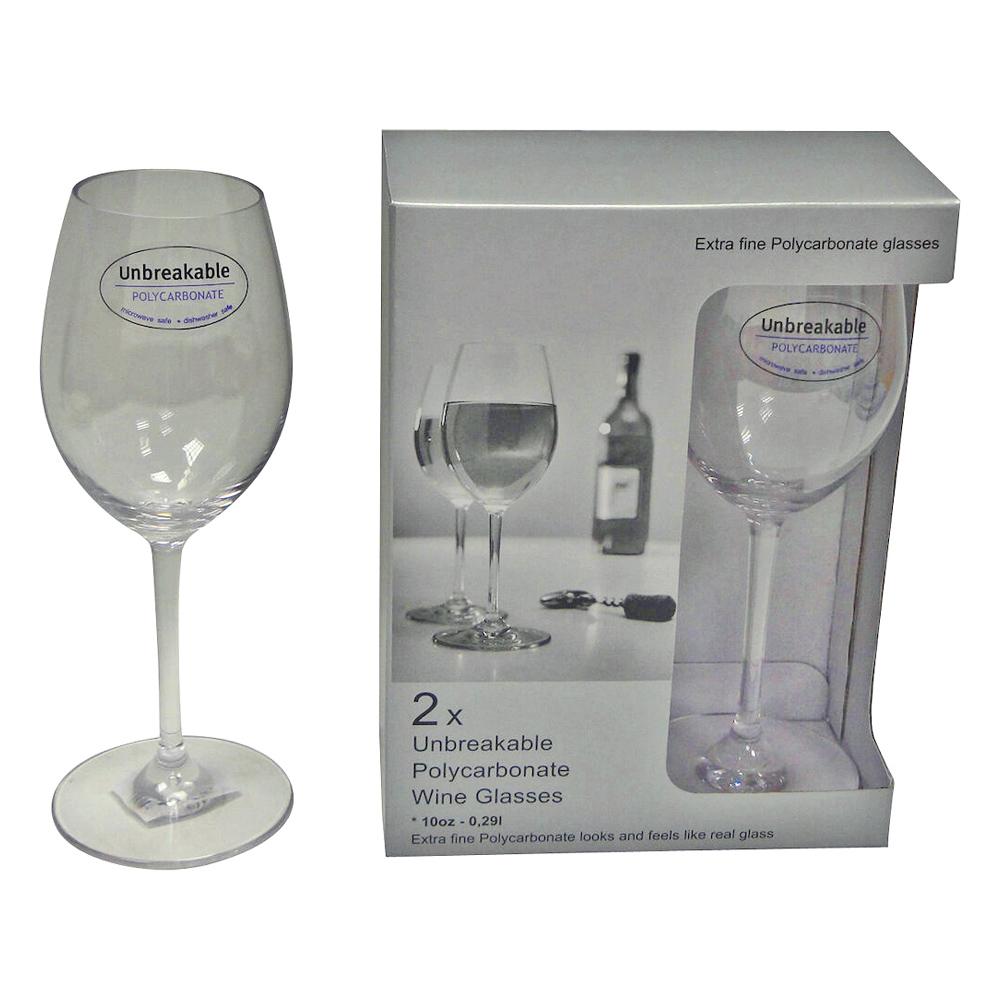 Hvitvinsglass 290 ml 2 stk
