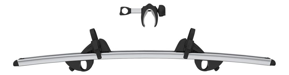 Utbyggingssett Excellent til tredje sykkel Sølv