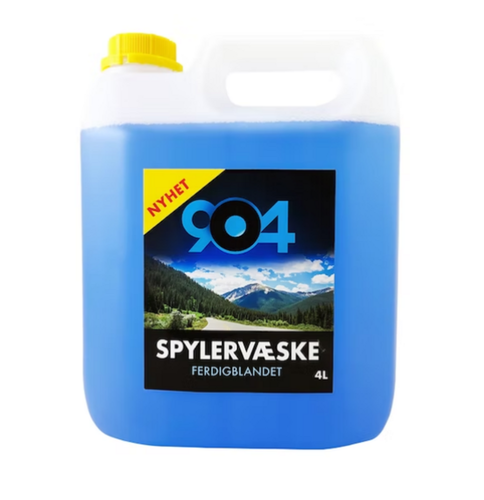 Spylervæske 904 4L