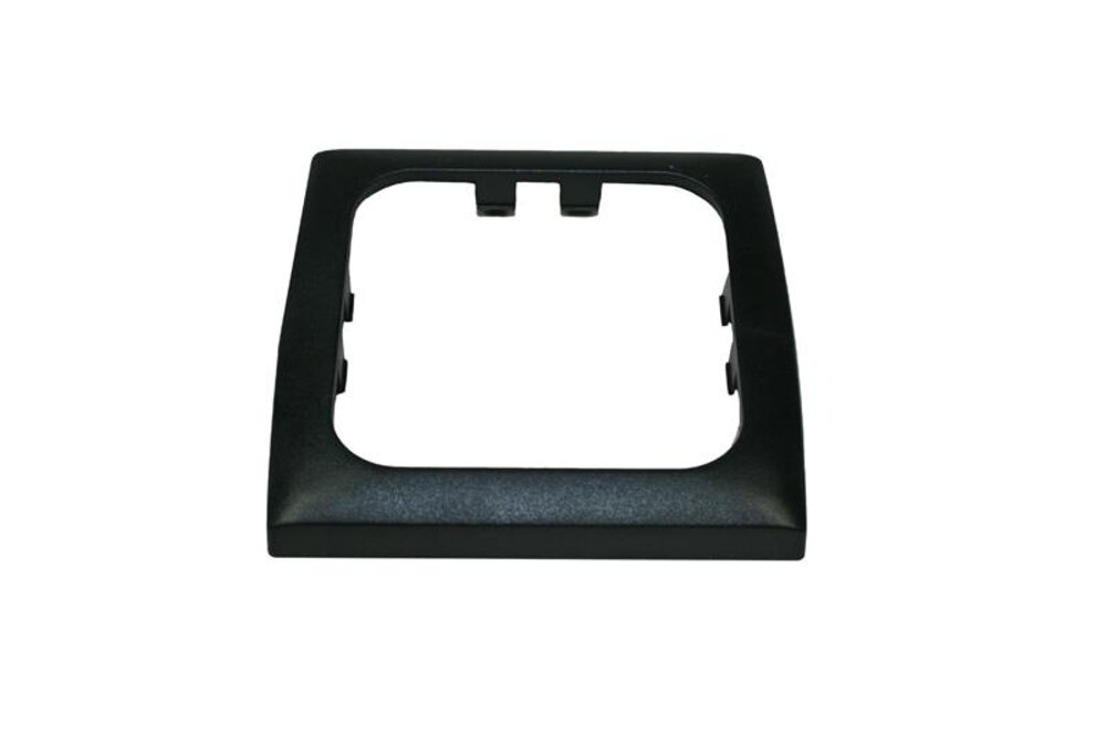 Ramme bryter enkel. Svart