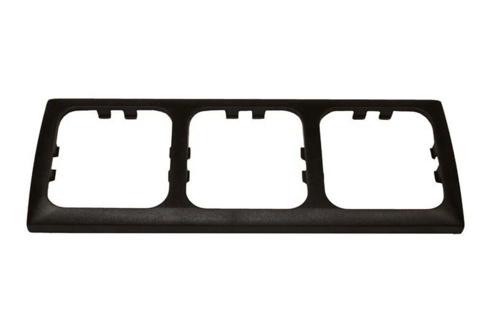 Ramme bryter trippel. Brun C-line