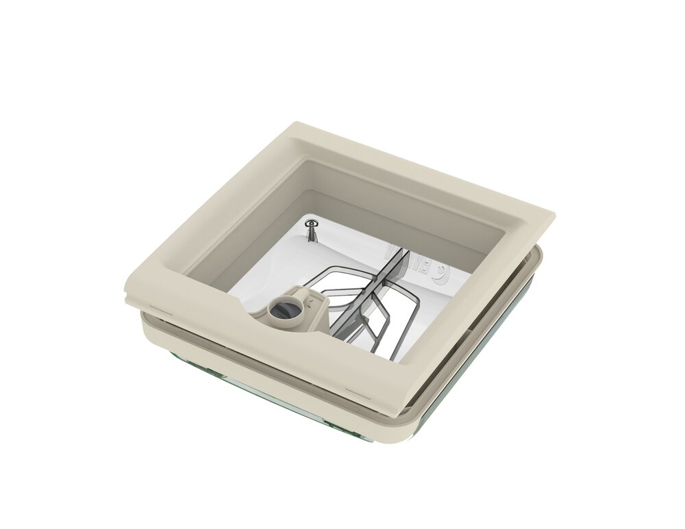 Vent 28 F Takluke 280 x 280 mm Hvit