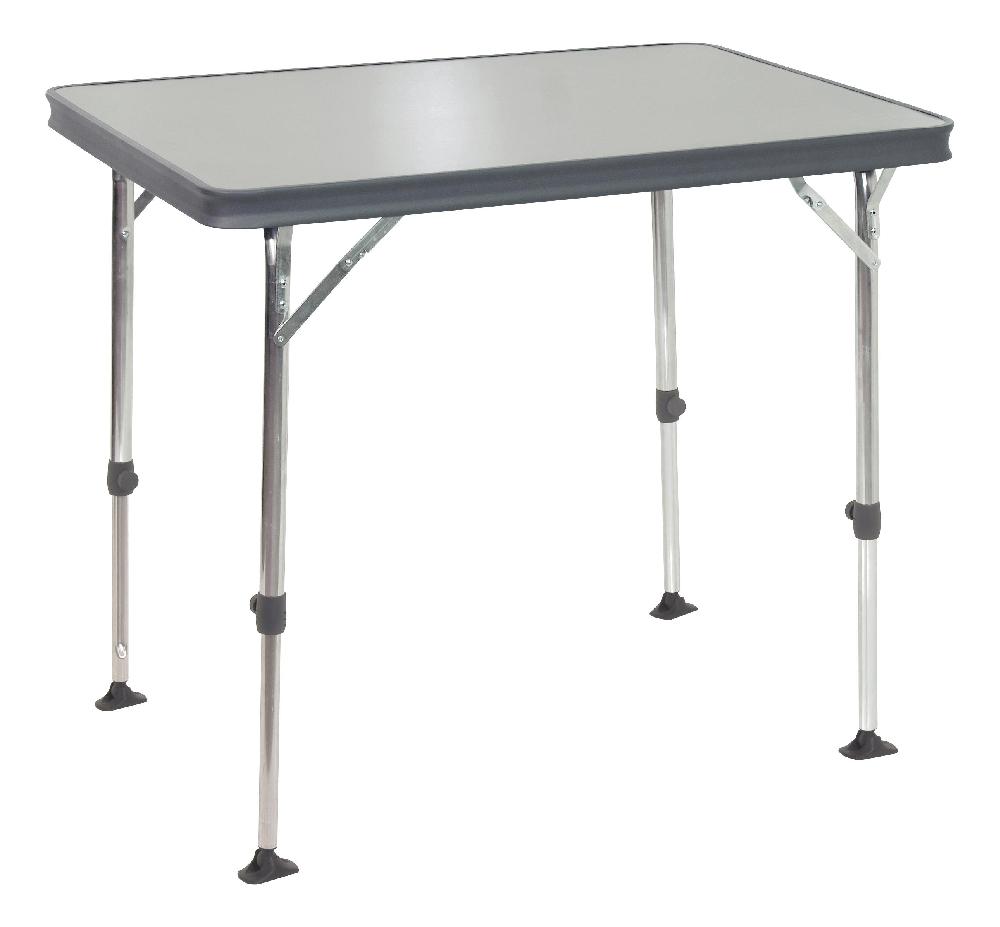 Campingbord 80x60 cm Grå