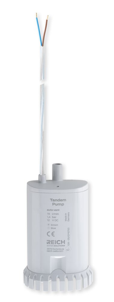 Synkepumpe m/tilbakeslagsvent Tandem 19 l 1,4 bar