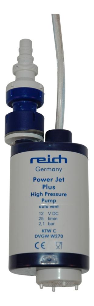 Power Jet Plus Synkepumpe m/tilbakeslagsventil 25 l 2,1 bar