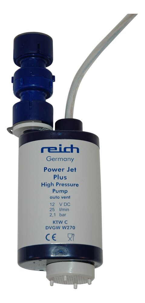 Power Jet Plus Synkepumpe m/tilbakeslagsventil 25 l 2,1 bar