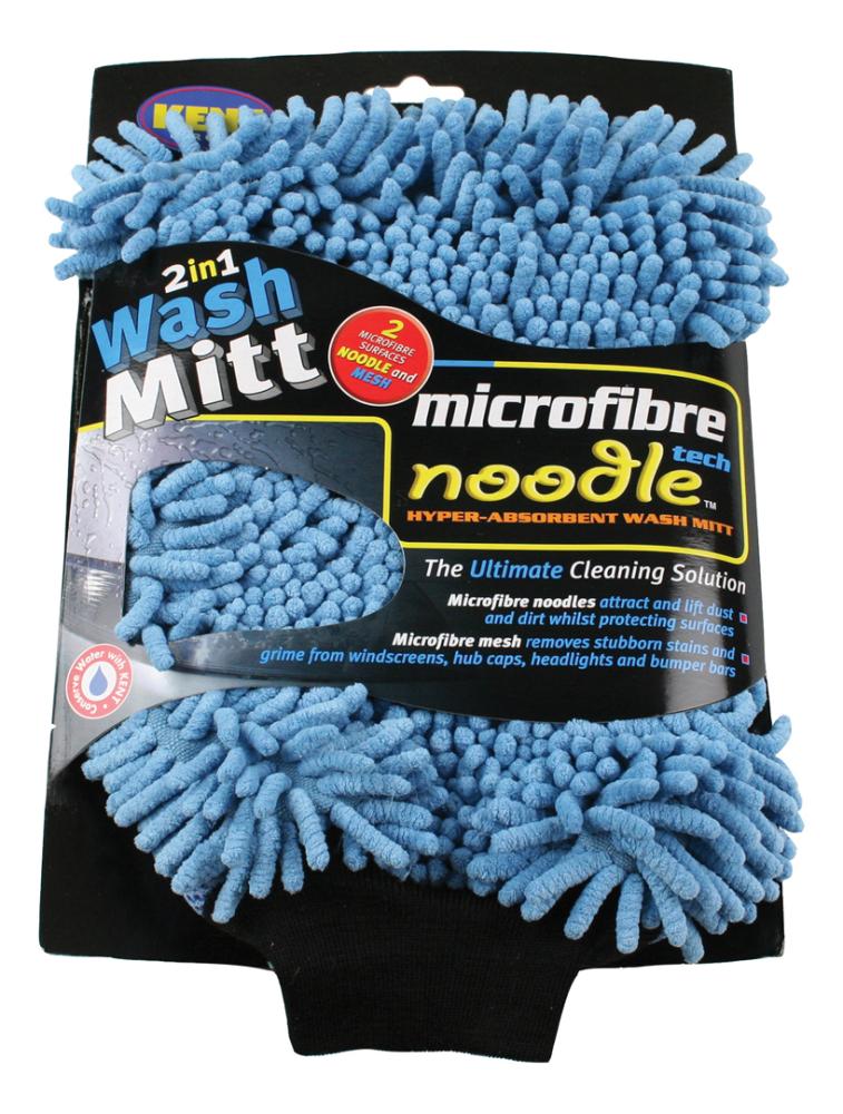 Wash Mitt Microfiber Noodle