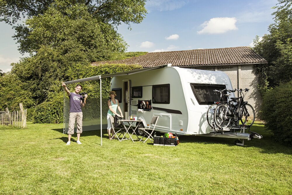 Omnistor 6200 Markise Anodised kassett 375 Mystic Grey