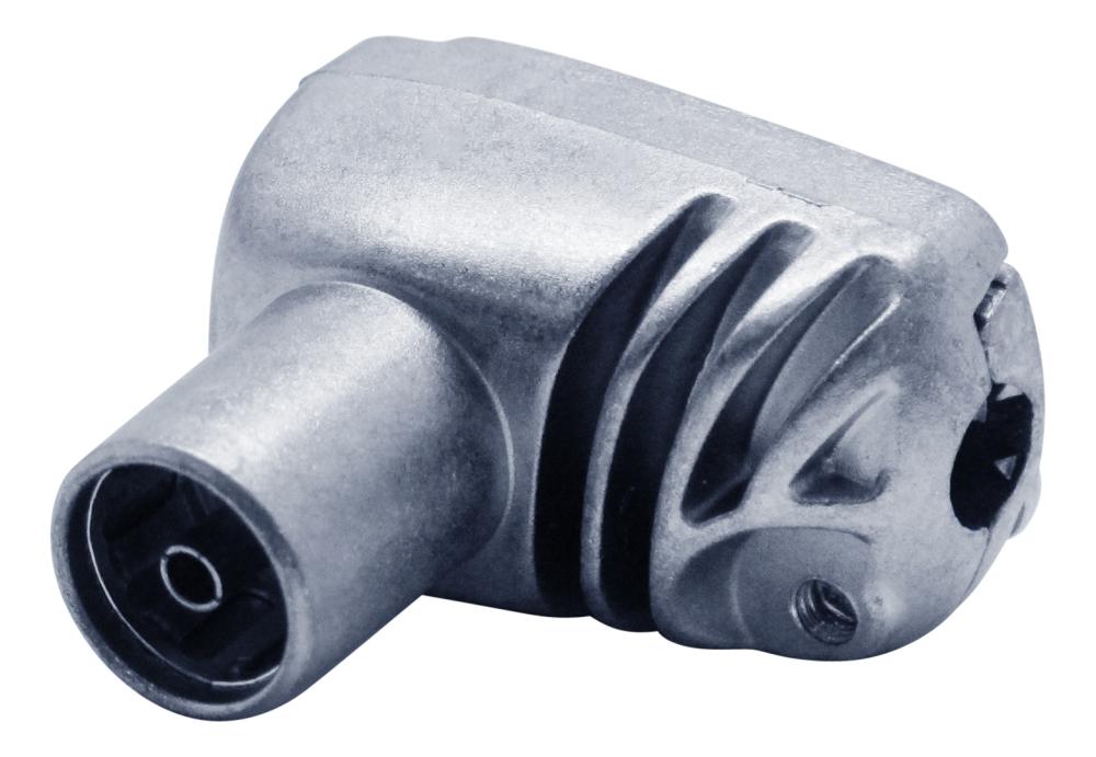 Kontakt antenneplugg Hunn Vinklet