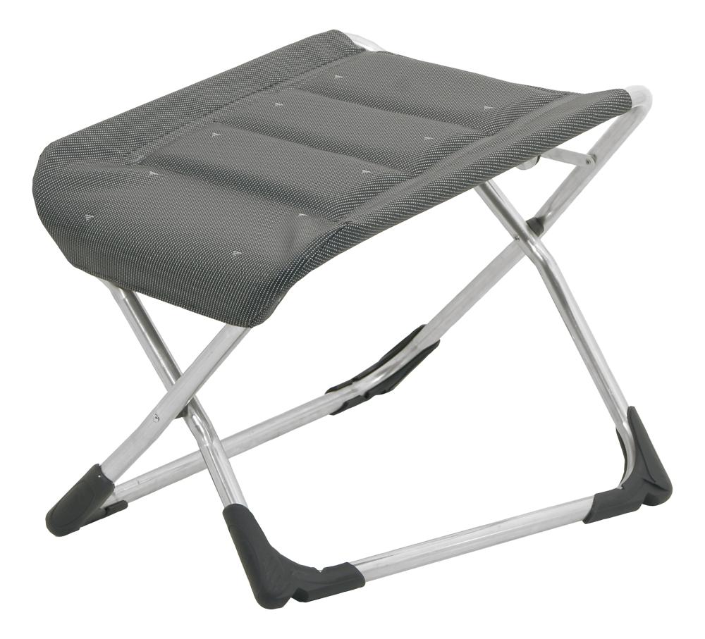 Fotskammel Deluxe Grå