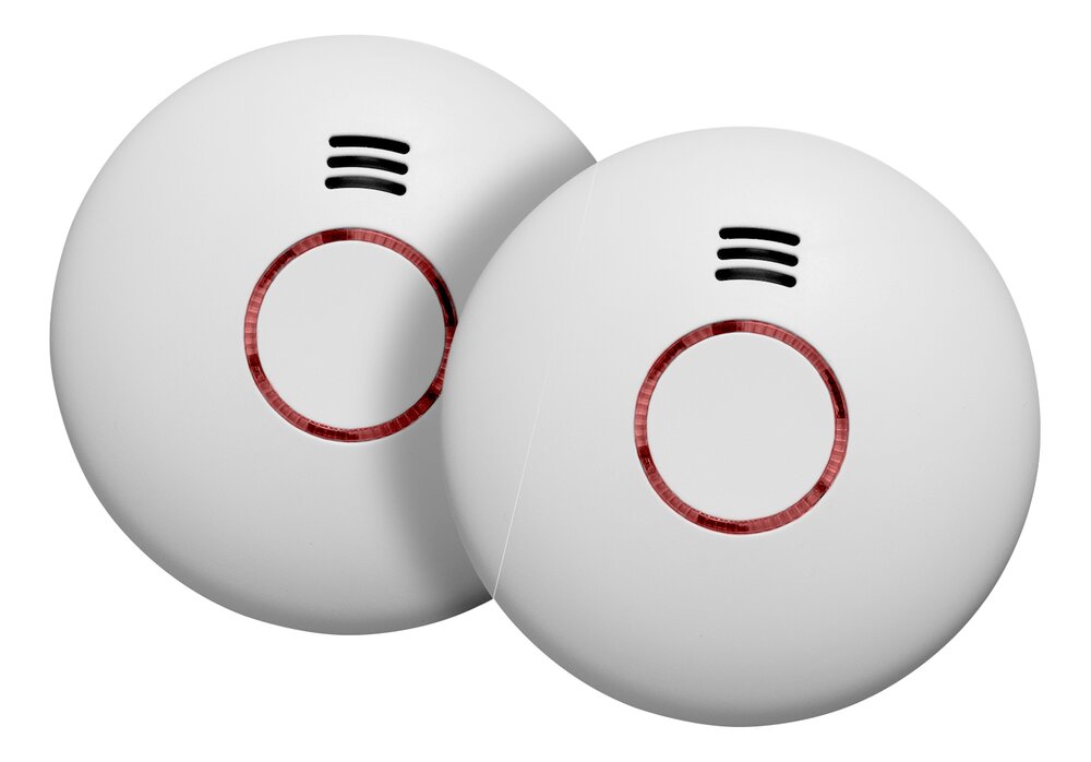 Røyk og varmealarm Origo 2pk trådløs