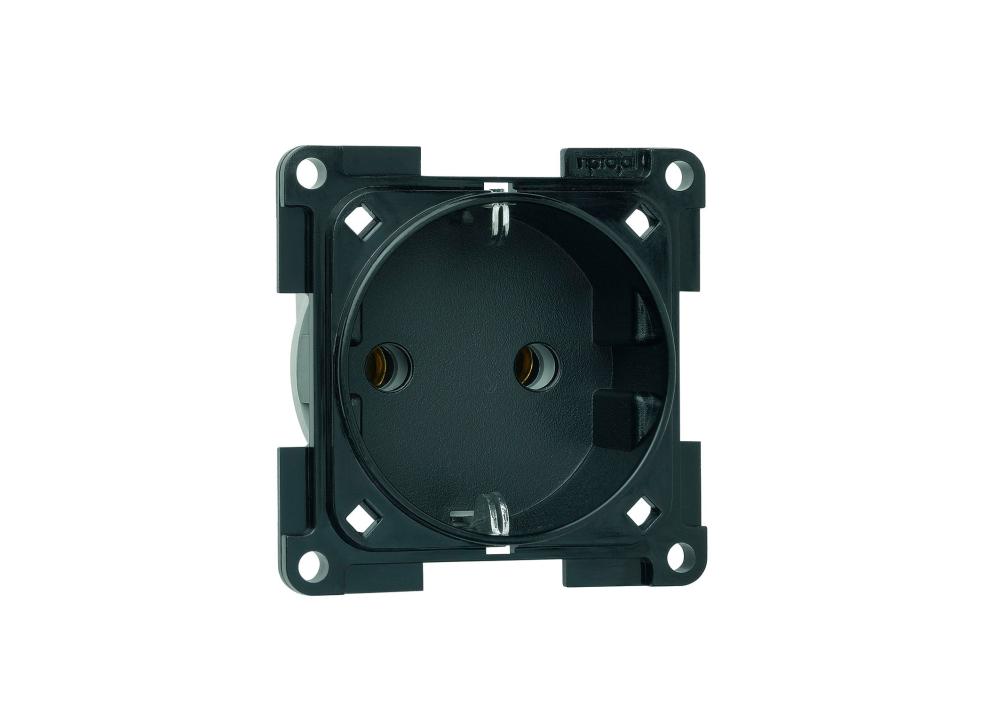 Kontakt 230 V u/ramme - FAWO Black Fawo