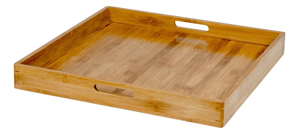 Bordplate til krakk 40x40 cm Bambus