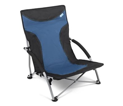 Campingstol Sandy Low Blå