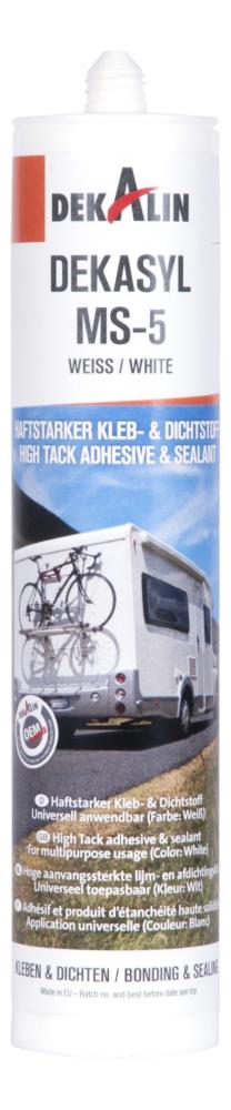 Lim/tettemasse Dekasyl MS 5 Svart 290ml patron