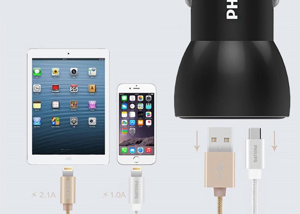 DLP2521/00 USB-Billader, USB-C, USB-A