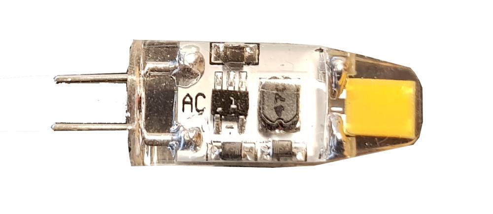 Lyspære LED 0,6 W Varmhvit lys G4