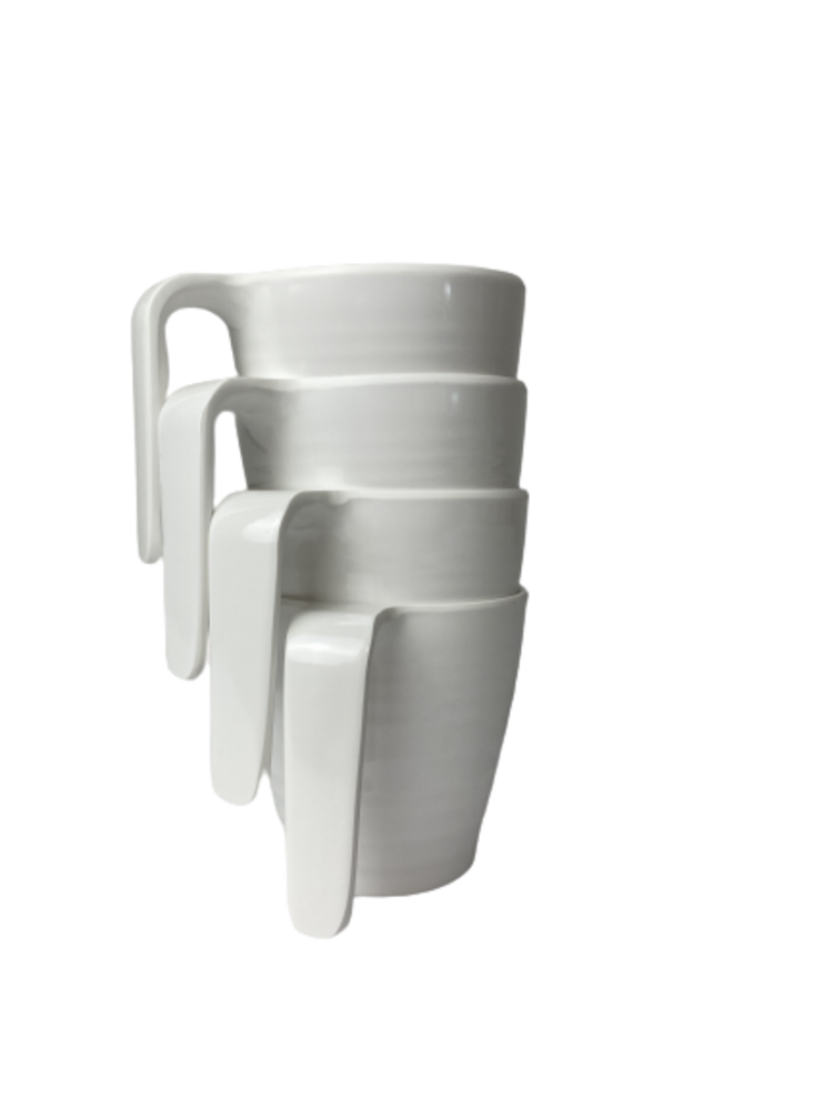 Stacking Mug Krus Hvit 4pk