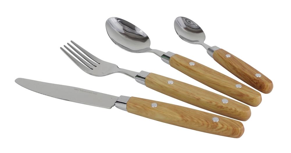 Bestikksett Wood Nature Line 16 deler