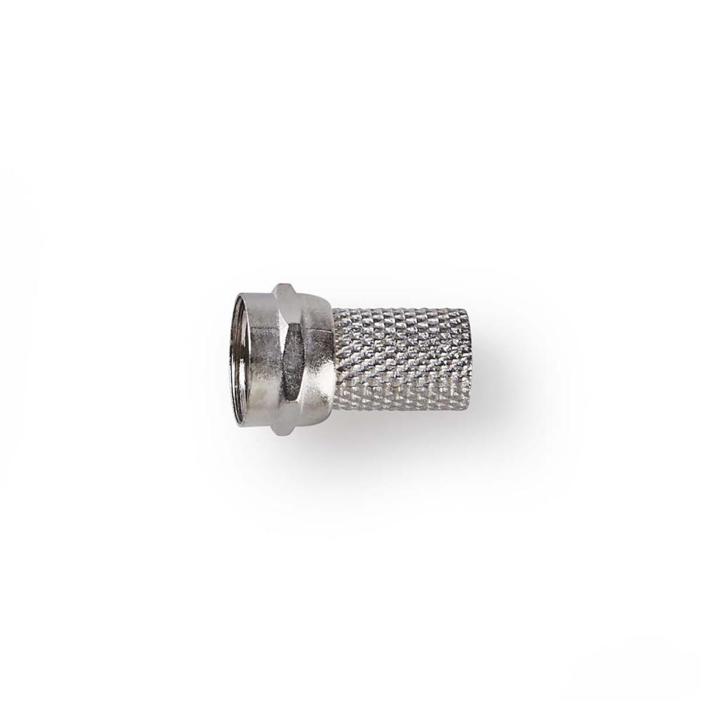 F-Connector 6,4mm Hann 25 stk