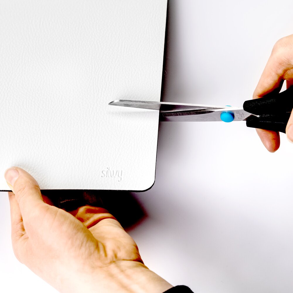 Magnetisk matte for magnetglass - Hvit 40 x 27 cm