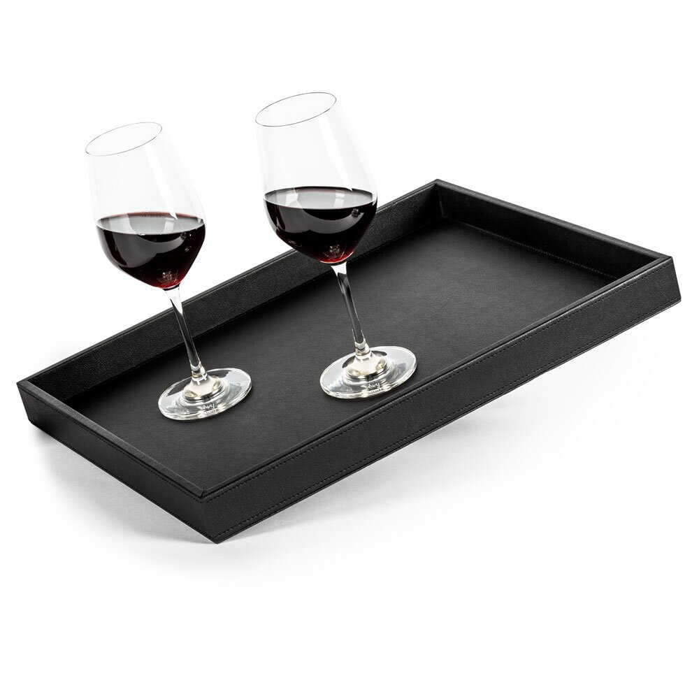 Serveringsbrett magnetisk skinndesign