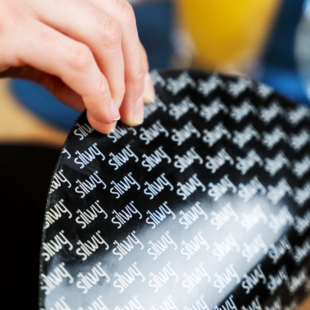 Magnetisk bordmatte 40 x 27 cm svart