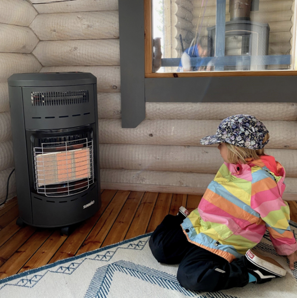 Fan-tastic Gassovn infravarmer m/ vifte