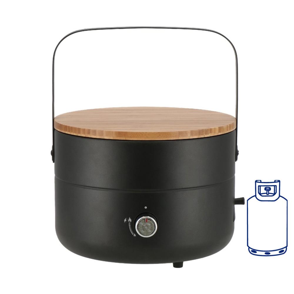 Mestic Barbecue Mini Gassgrill Sort