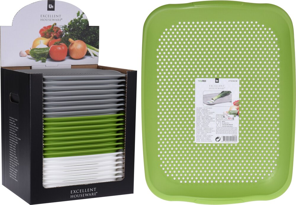 Skjærebrett og dørslag Ass. farger