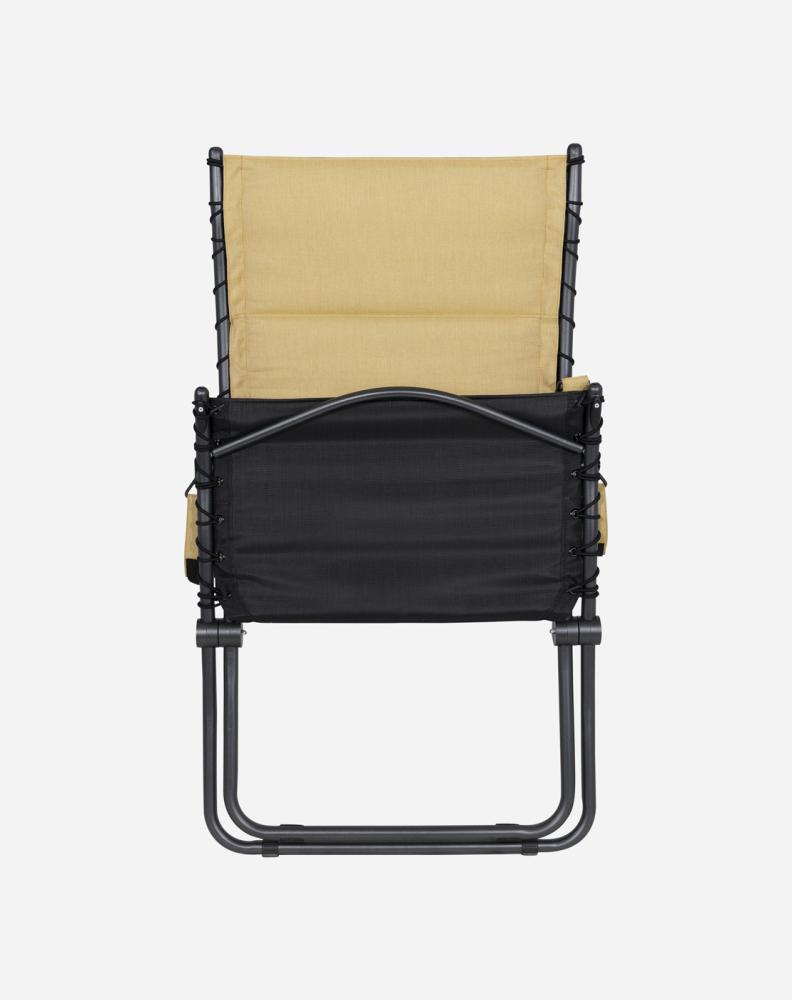 Stol Crespo Tex-Comfort Lounger gul