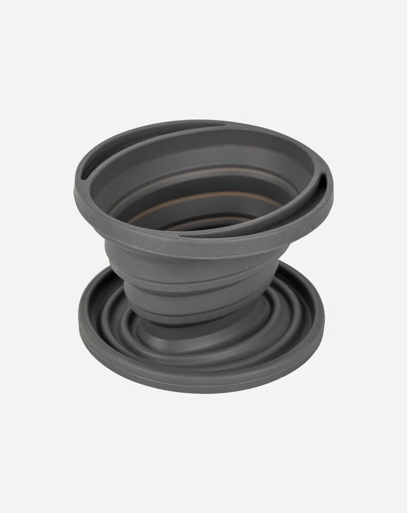 Kaffefilterholder Silikon Grå