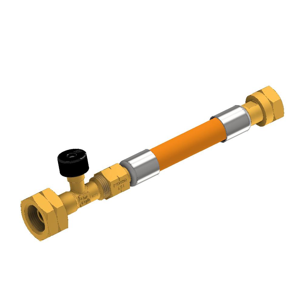 Slange montering G8  ø6, 3 x5 mm 45 cm