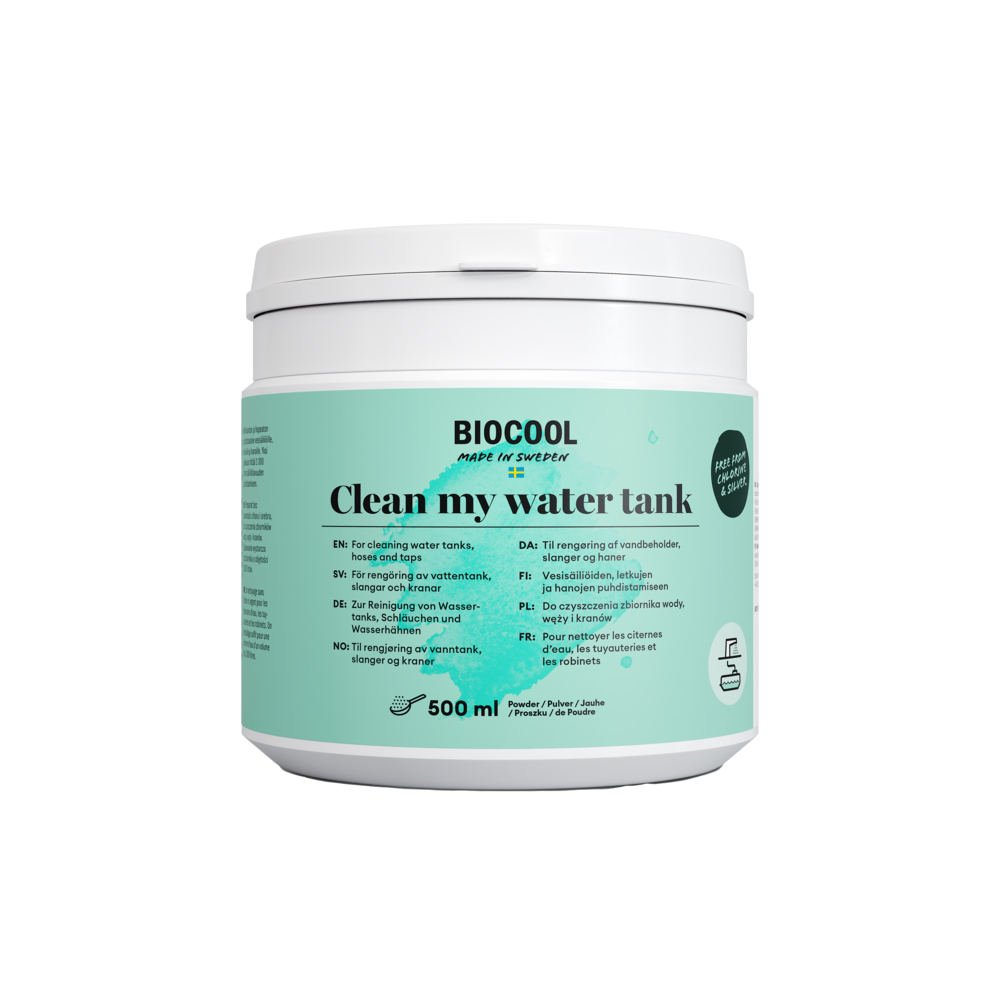 Rensemiddel Clean My Water Tank pulver 500 ml