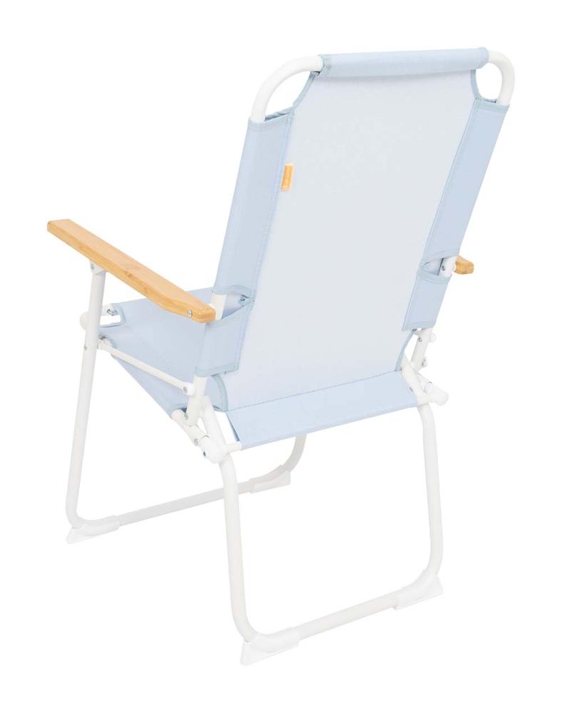 Campingstol Mosset pastell blå 