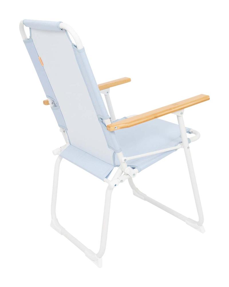 Campingstol Mosset pastell blå 