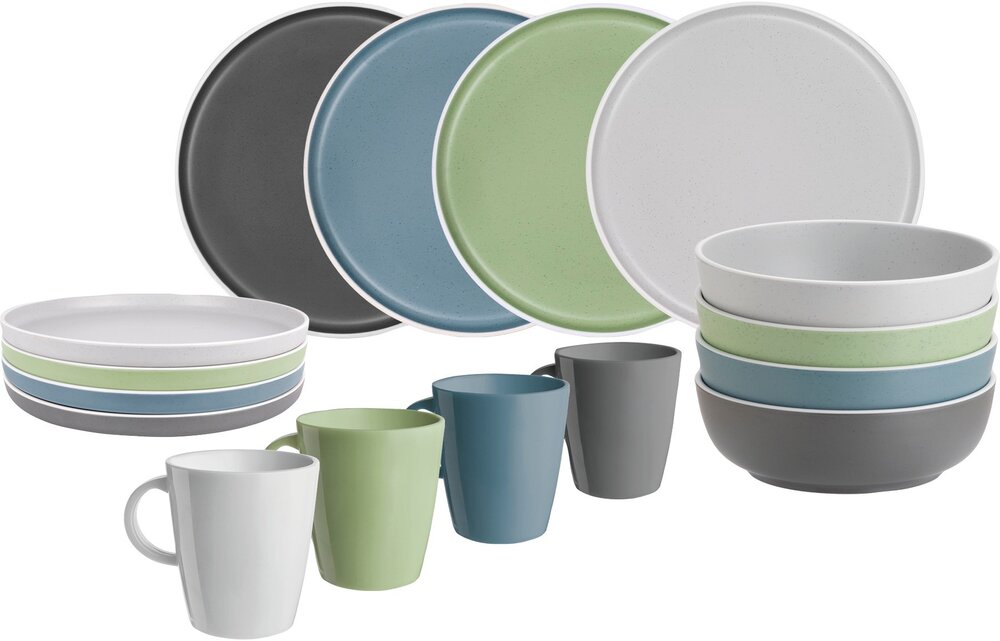 Dekketøy sett Lunch Box Dolomit 16 deler, Brunner