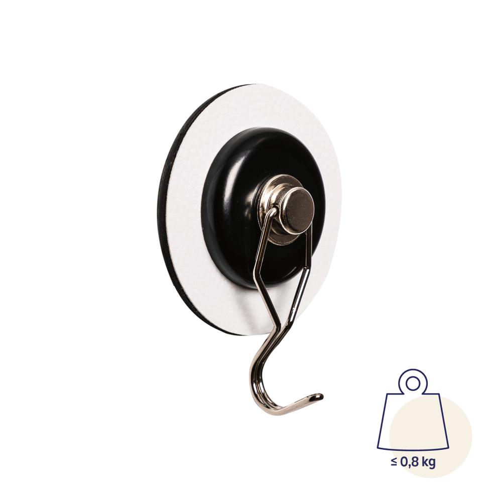 Magnetisk krok The One m/magnetpad svart/hvit