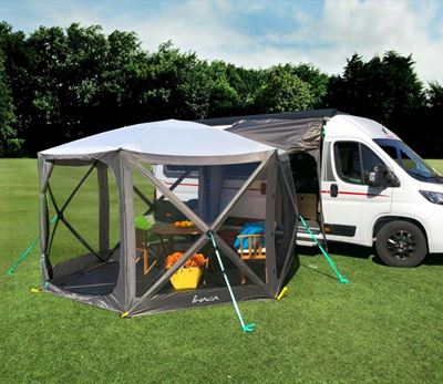 Pop-Up Telt m/ sluse Ø:350 cm