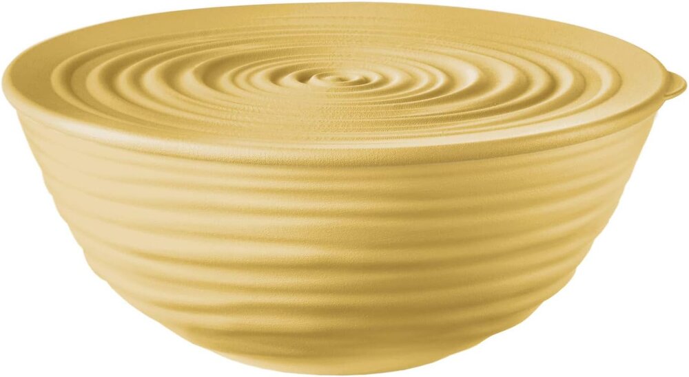 Skål med lokk Tierra M Gul Guzzini (1 stk)