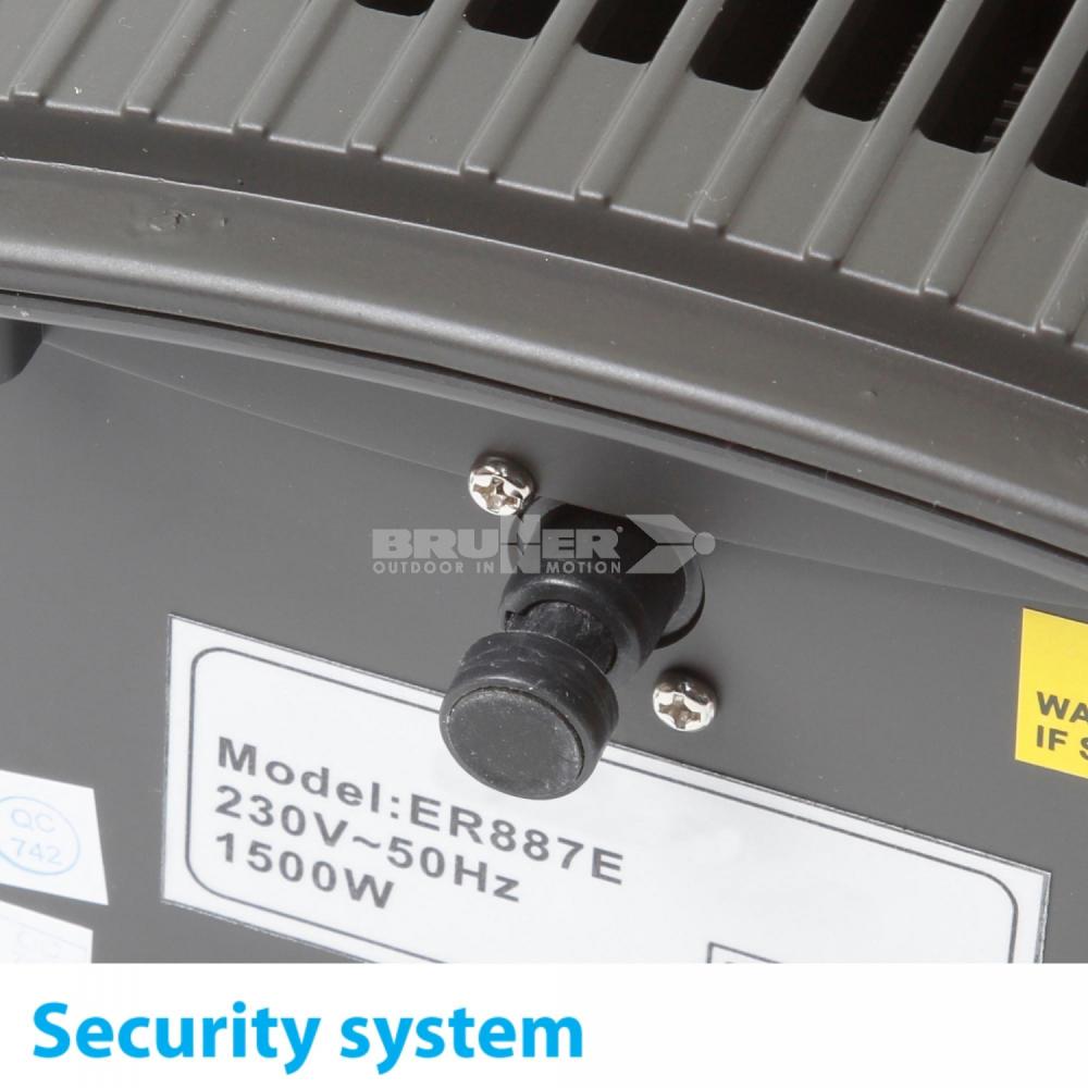 Vifteovn Keramisk Solan 1500W