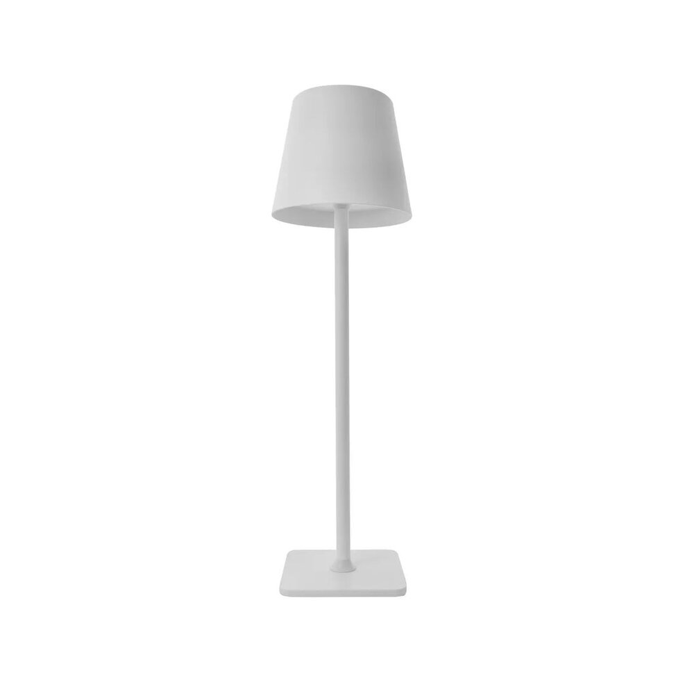 Bordlampe Stolpe Hvit
