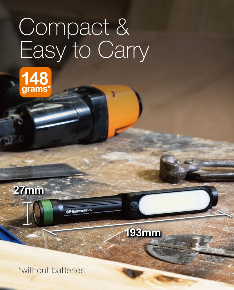 Lommelykt Discovery GP 350 lm