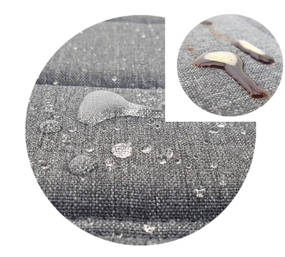 Campingstol m/nakkestøtte Air Deluxe Natur Elegant