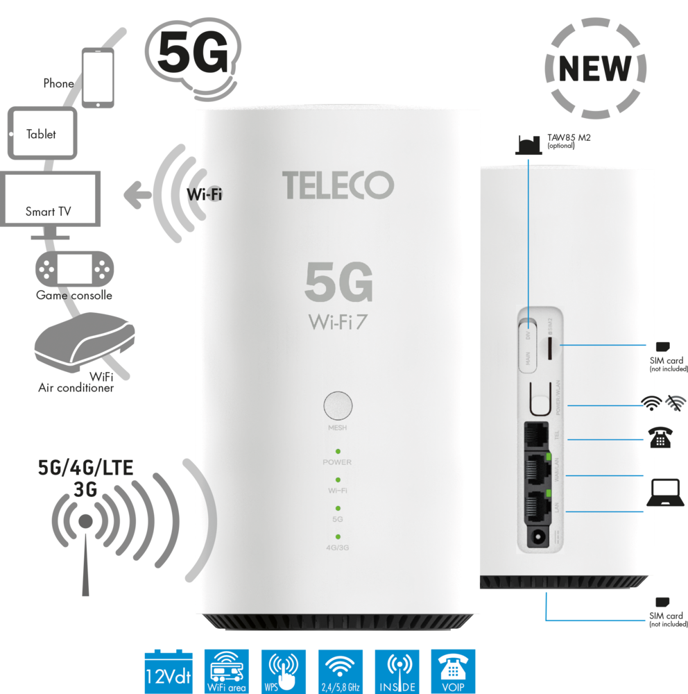 Portabel Router WLT58EX 5G